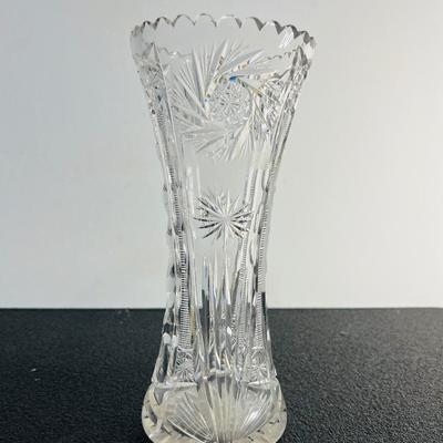 Crystal Pitcher & Crystal Vase