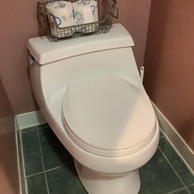 Kohler water saver toilet with modern design