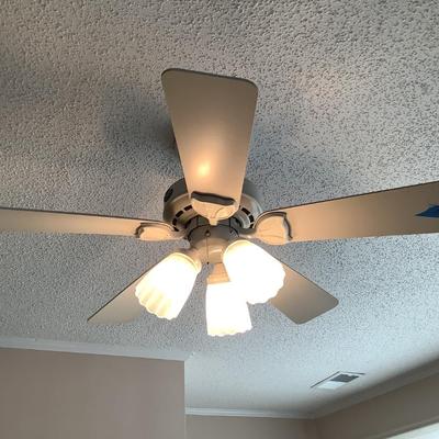 Hunter 42â€ 5 blade 3 light ceiling fan