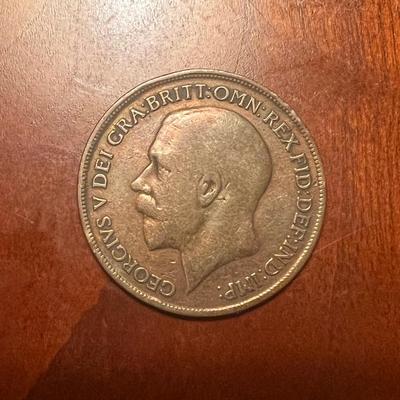 1916 King George Penny