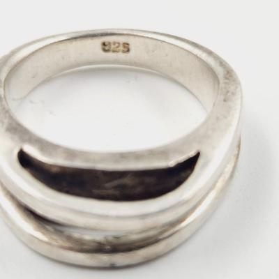 ECLECTIC. 925 SILVER RING SIZE 6.5
