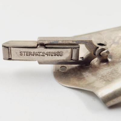 VINTAGE STERLING ECLECTIC CUFF LINKS