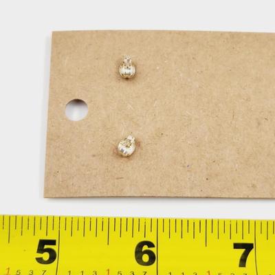 .925 SILVER SQUARE EARRINGS