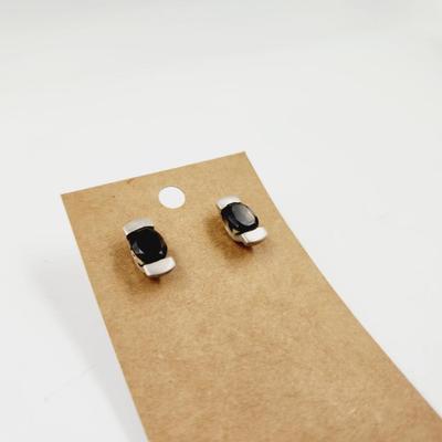 .925 SILVER SMOKEY QUARTZ EARRINGS