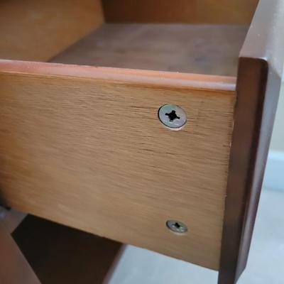 MSE Bedside Table with a Pullout Tray (UB1-DW)