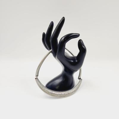 BEAUTFUL PEWTER DESIGNED NECKLACE