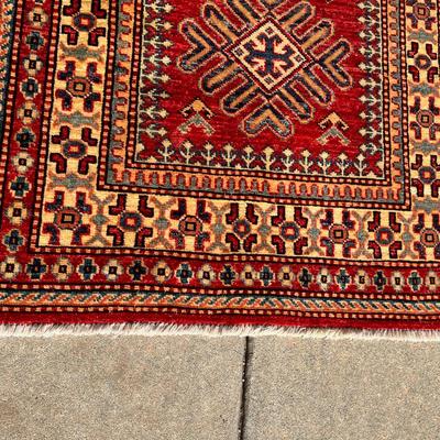 EXCEPTIONALLY FINE Vintage KAZAK-STYLE Runner Handwoven 21 feet!