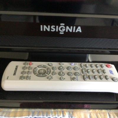 Lot. 8435. Insignia LCD TV with Remote