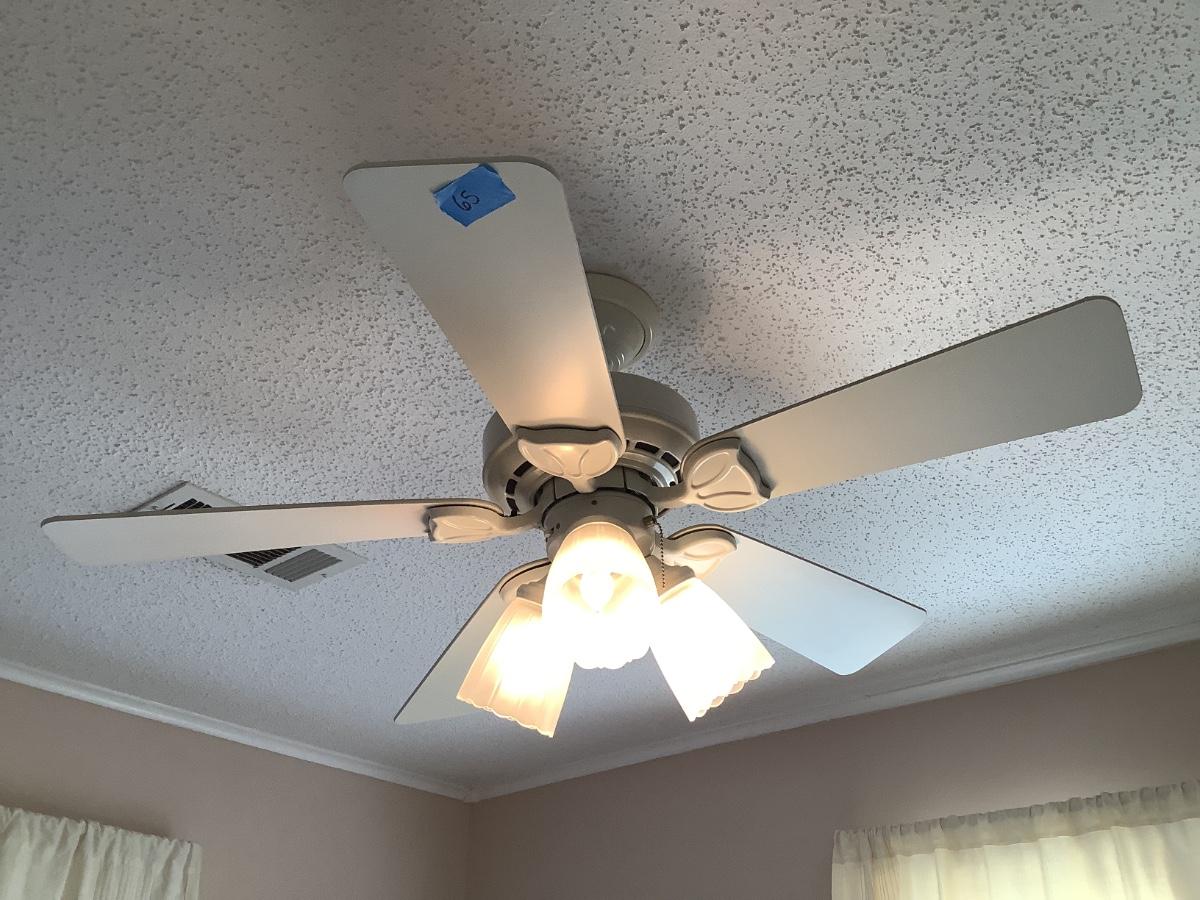 Hunter 42” ceiling fan 5 blade 3 lights