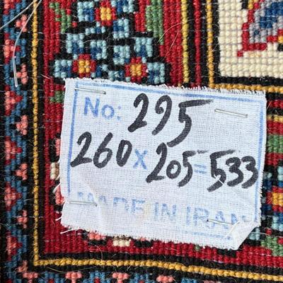 Gorgeous Vintage PICTORIAL Oriental Rug 6x8 Pristine!