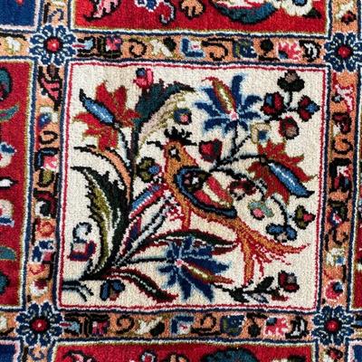 Gorgeous Vintage PICTORIAL Oriental Rug 6x8 Pristine!