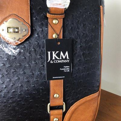 8437 NEW JKM and Company Luxury Rolling Laptop Bag