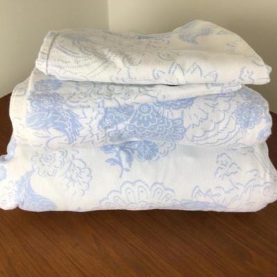 Lot.8442. King Flannel Sheet Set