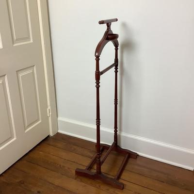 Lot 8402 Mahogany Butlers Stand