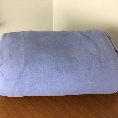 Lot. 8481. Creswick French Blue King Blanket