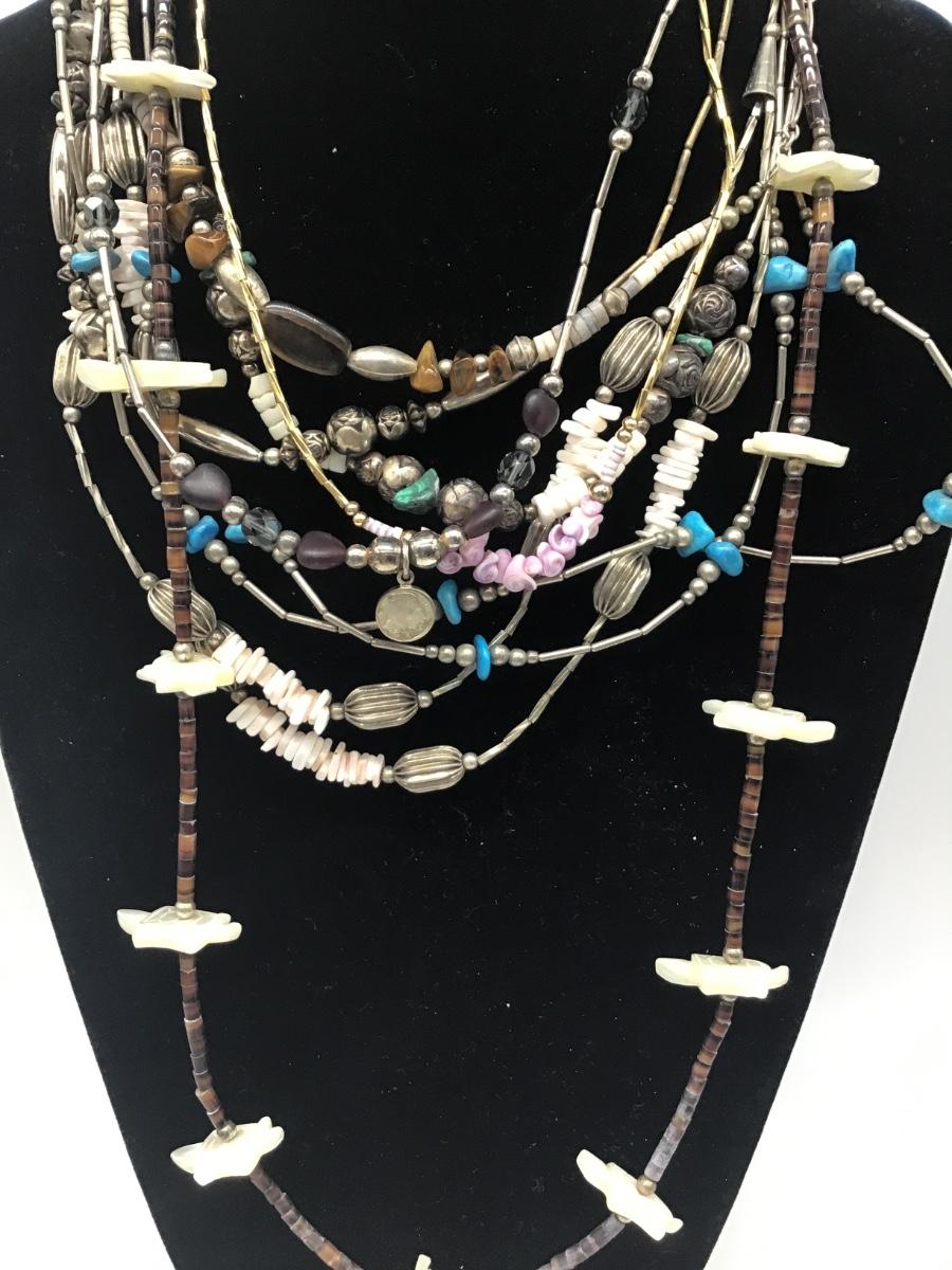 Lot of 9 Vintage Necklaces