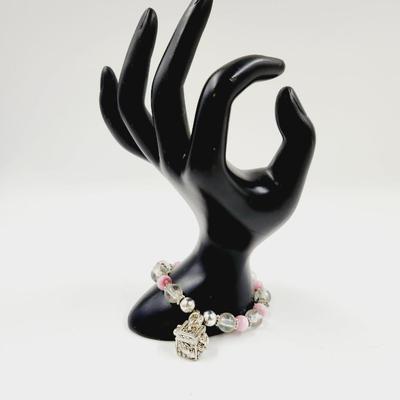 JESUS TRINKET CHARM STRETCHY BRACELET