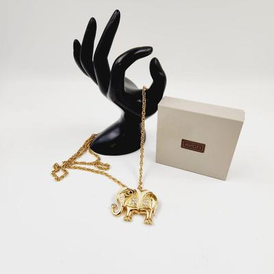 KENNETH JAY LANE AVON ELEPHANT NECKLACE