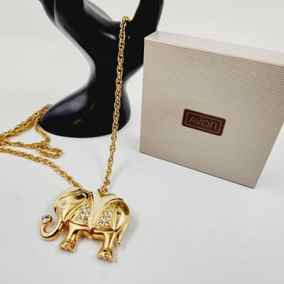 KENNETH JAY LANE AVON ELEPHANT NECKLACE