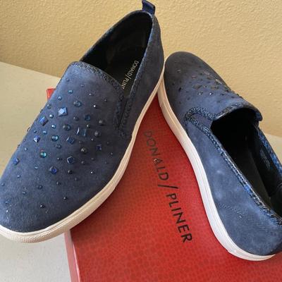 Donald Pliner Santa-KS suede sneakers