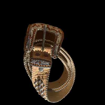 Western signed belt by B B Simon