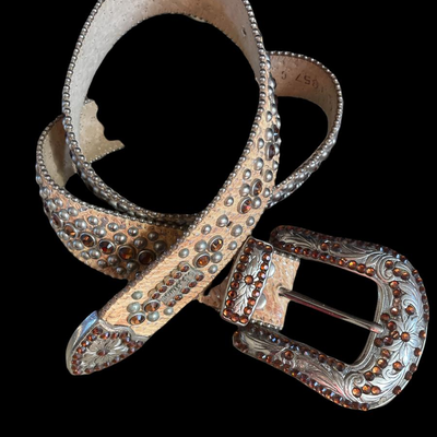 Western signed belt by B B Simon