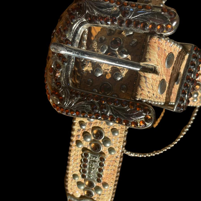 Western signed belt by B B Simon