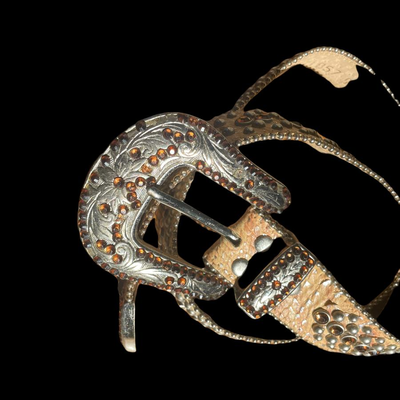 Western signed belt by B B Simon