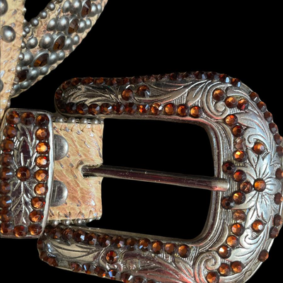 Western signed belt by B B Simon