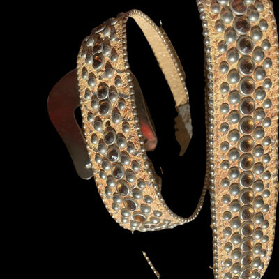 Western signed belt by B B Simon