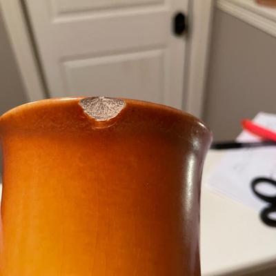 RARE Roseville pine cone vase