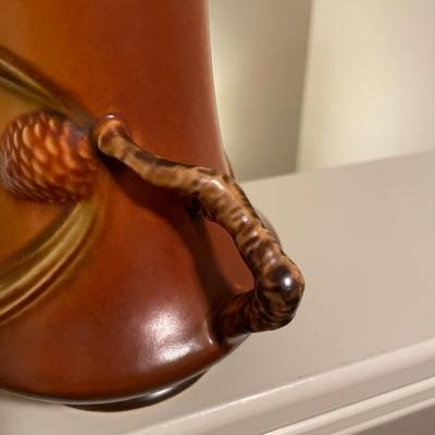 RARE Roseville pine cone vase