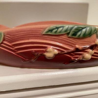 Roseville oval decorative pottery