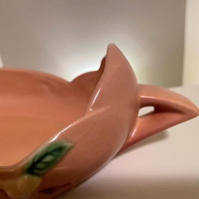 Roseville oval decorative pottery