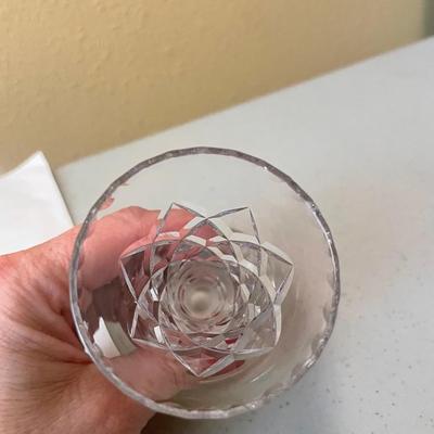 Tudor England Crystal Small Vase