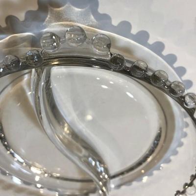 Candlewick Divided Round Serving Dish