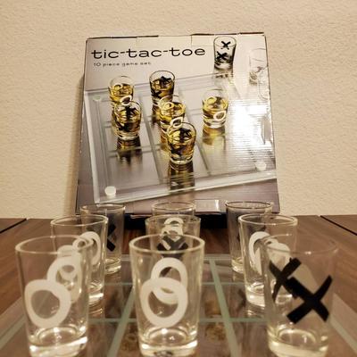 Shot Glass Tic-Tac-Toe Game