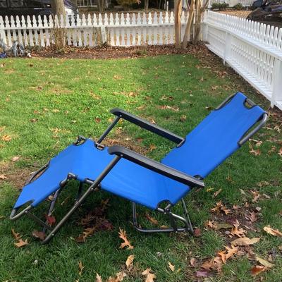8446 Portable Folding Chaise Lounge Chair