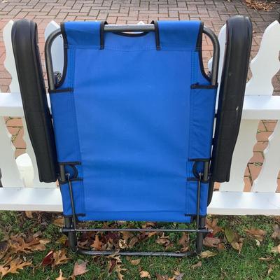 8446 Portable Folding Chaise Lounge Chair