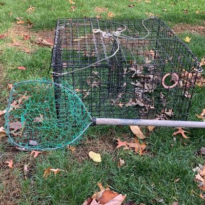 8449 Crab Pot and Crab Net