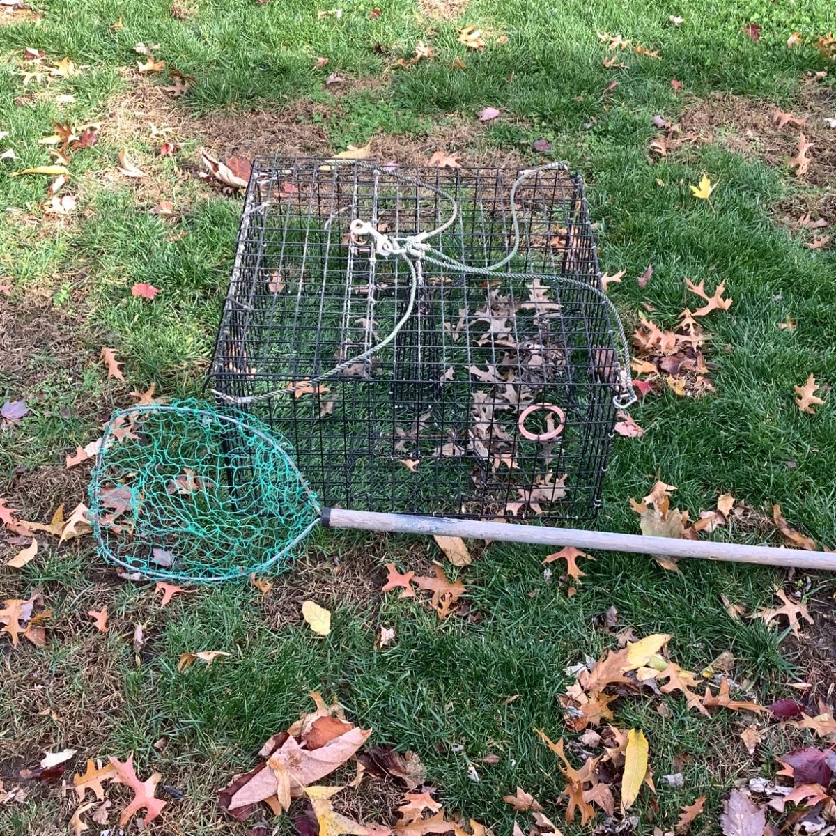 8449 Crab Pot and Crab Net