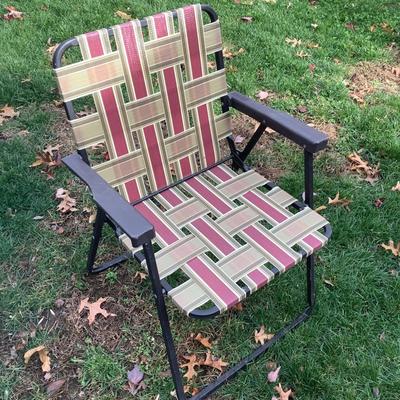 8454 Lot of Rio Folding Beach Chairs