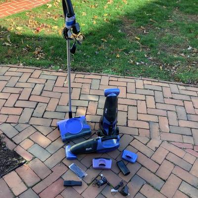 8456 Shark V27002 Vacuum & 2 Shark Cordless with Attachments