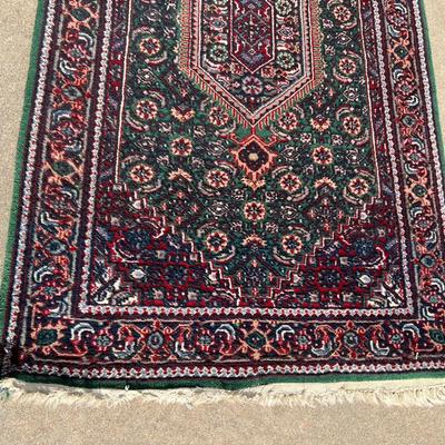 Small Intricately Handwoven Vintage Persian Style Area rug 3x5