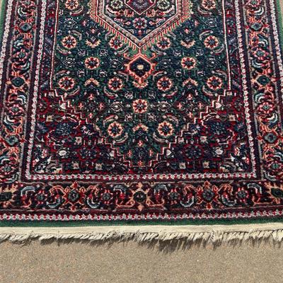 Small Intricately Handwoven Vintage Persian Style Area rug 3x5