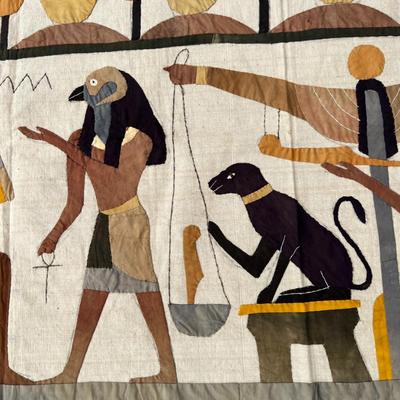 PICTORIAL EGYPTIAN WALL HANGING