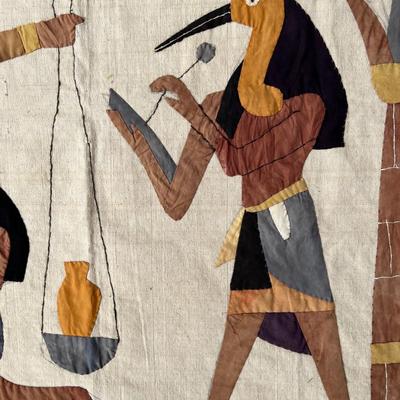 PICTORIAL EGYPTIAN WALL HANGING
