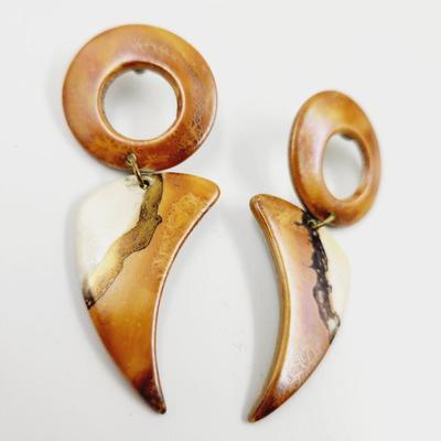 BEAUTIFUL ARTIST CERAMIC DANGLE EARRINGS