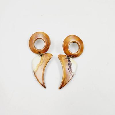 BEAUTIFUL ARTIST CERAMIC DANGLE EARRINGS
