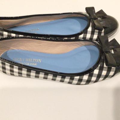Lot. 8511. Nicky Hilton x French Sole Ballerina Flat, 8.5
